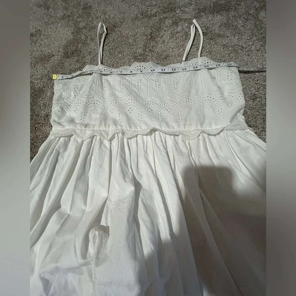 Posse the label Maisie Embroidered Cotton Maxi Dress in white! - Picture 5 of 9